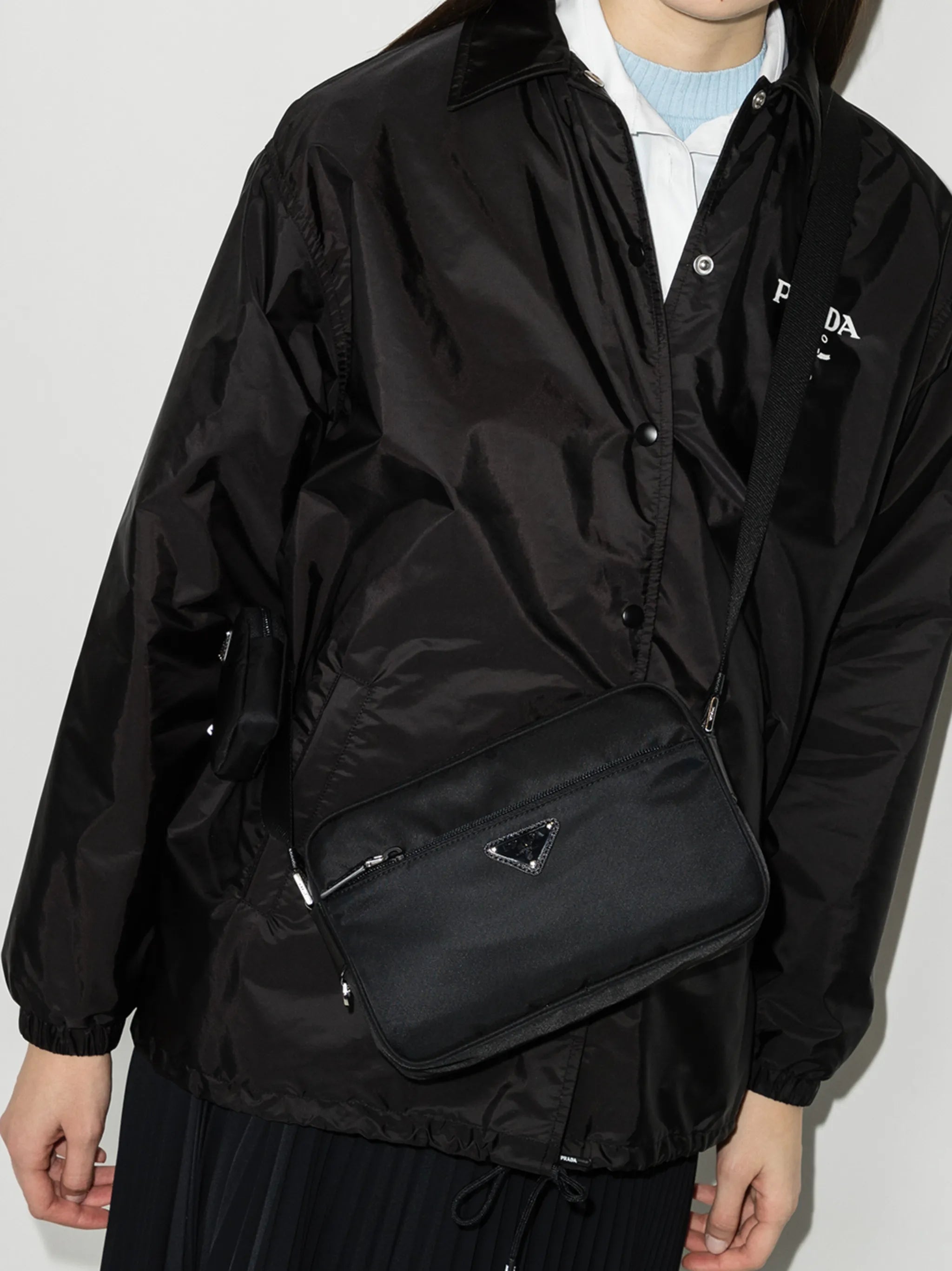 Prada Prada Re-nylon Shoulder Bag, view 2