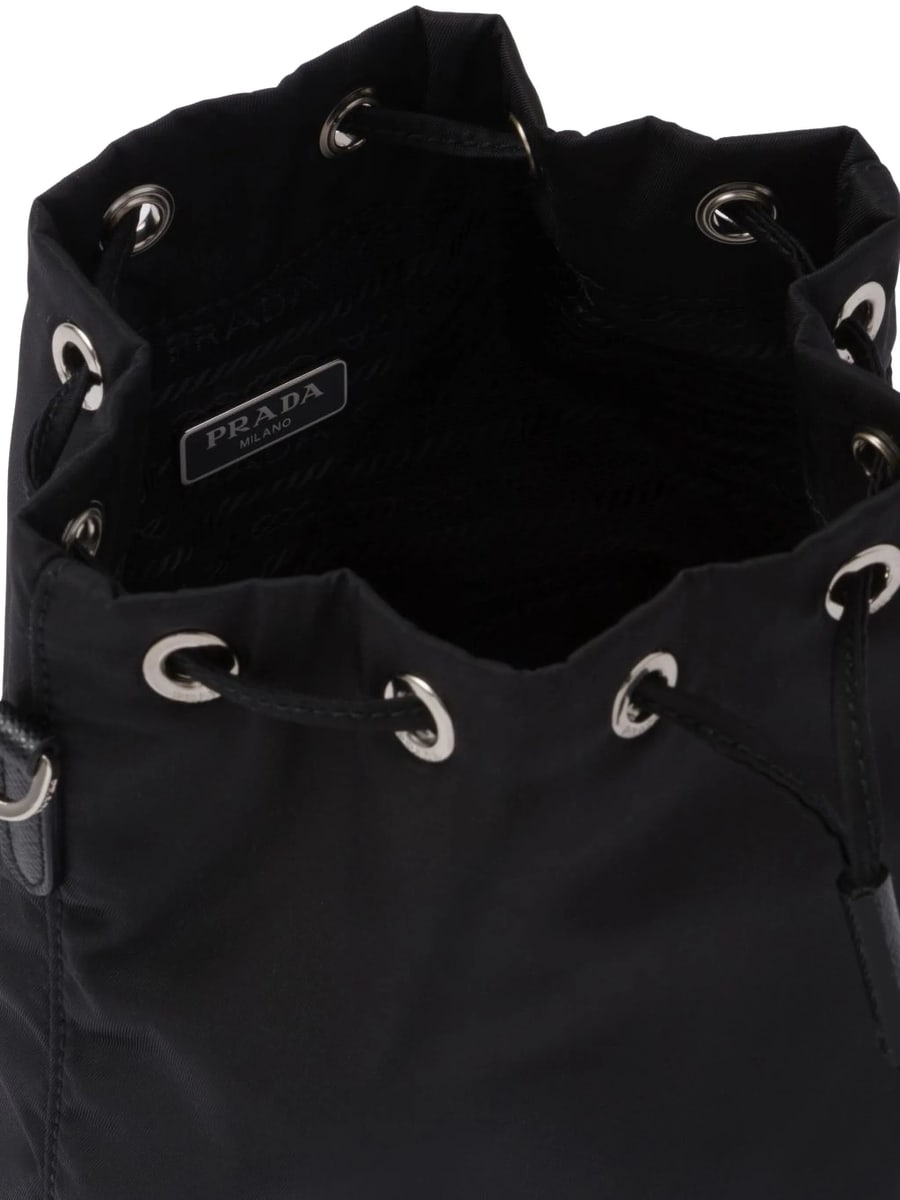 Prada Prada Drawstring Bucket Clutch, view 2