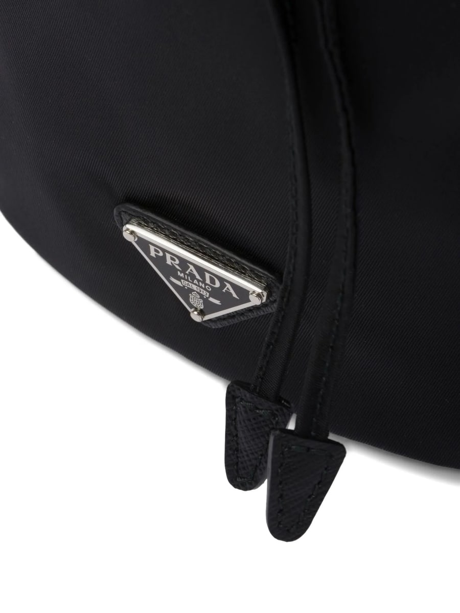 Prada Prada Drawstring Bucket Clutch, view 4