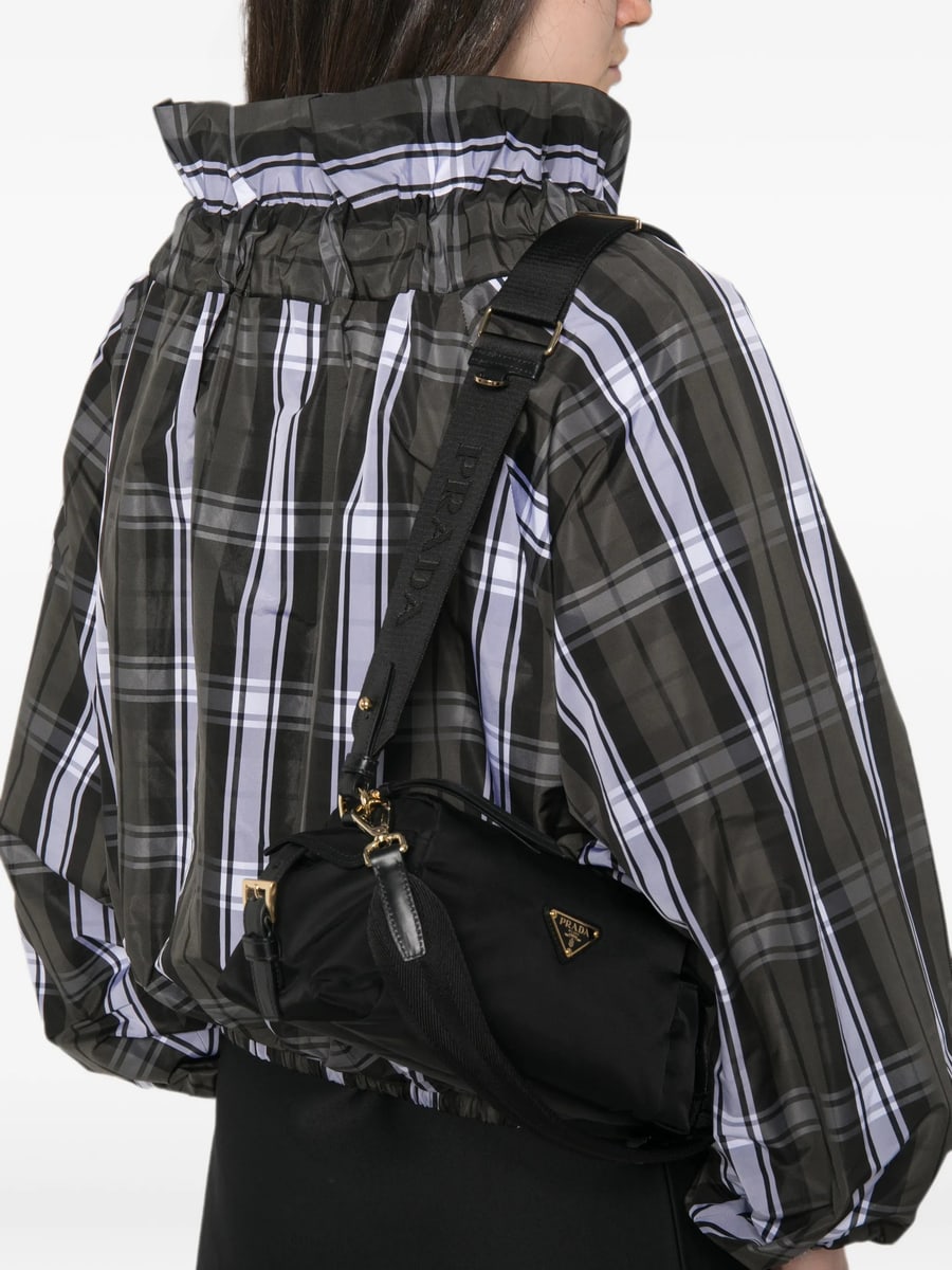 Prada Prada Logo-plaque Shoulder Bag, view 3