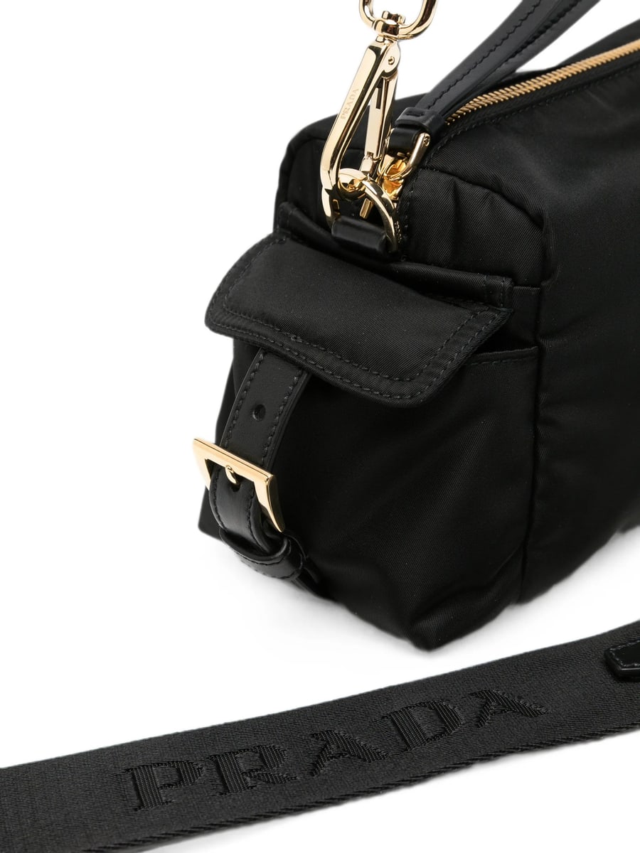 Prada Prada Logo-plaque Shoulder Bag, view 4