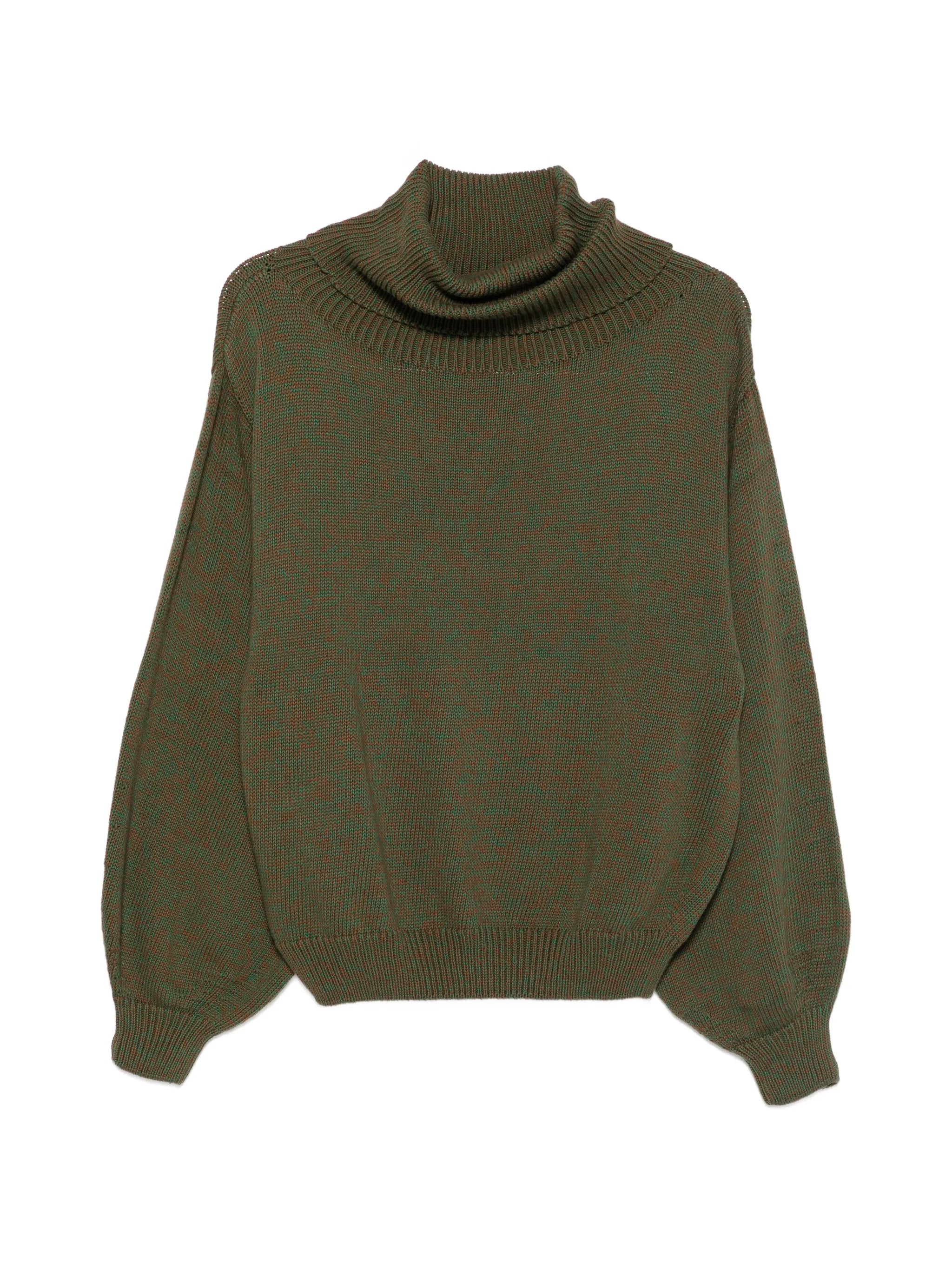 Baserange Baserange Ribbed-knit Roll-neck Sweater