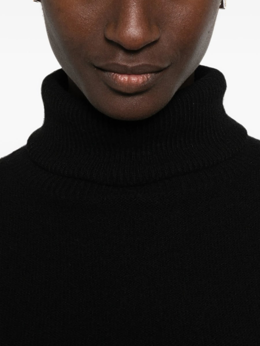Baserange Baserange Roll-neck Ribbed-trim Sweater, view 5