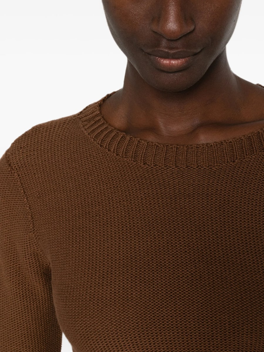 Baserange Baserange Ribbed-trim Sweater, view 2