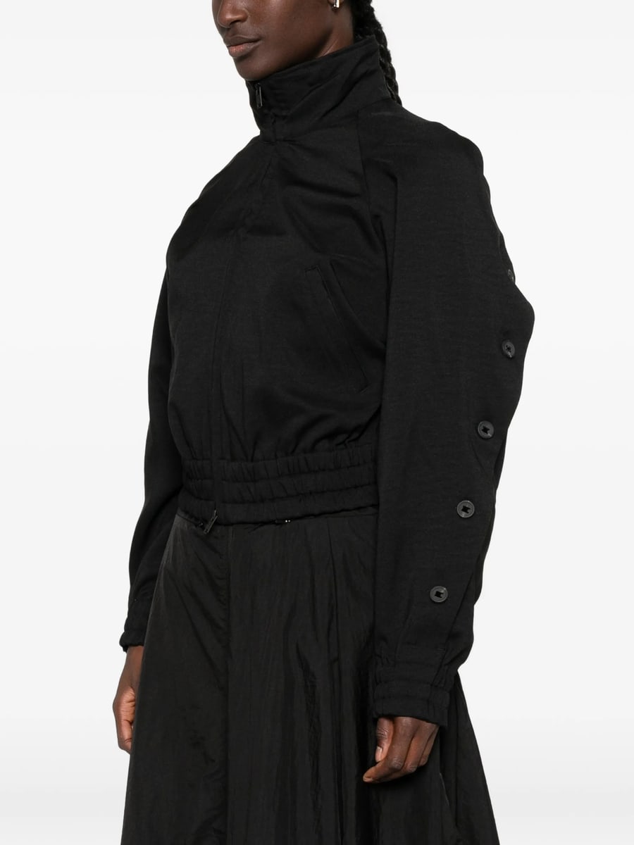 Y-3 Y-3 Button-detail Elasticated-waist Jacket, view 2