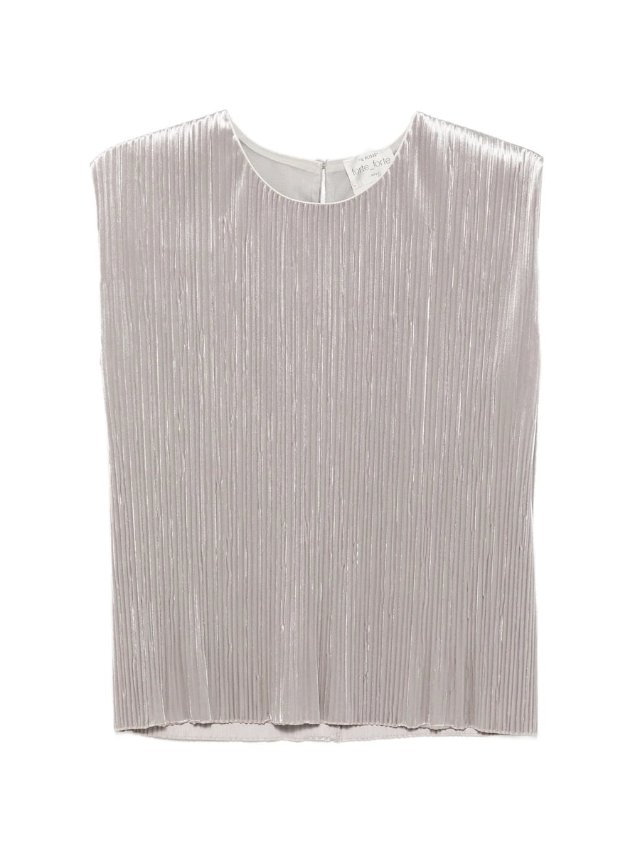 Forte_Forte Forte Forte Plissé-effect Sleeveless Top