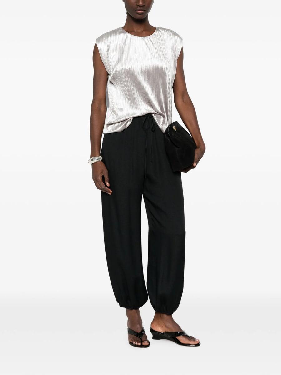 Forte_Forte Forte Forte Plissé-effect Sleeveless Top, view 5