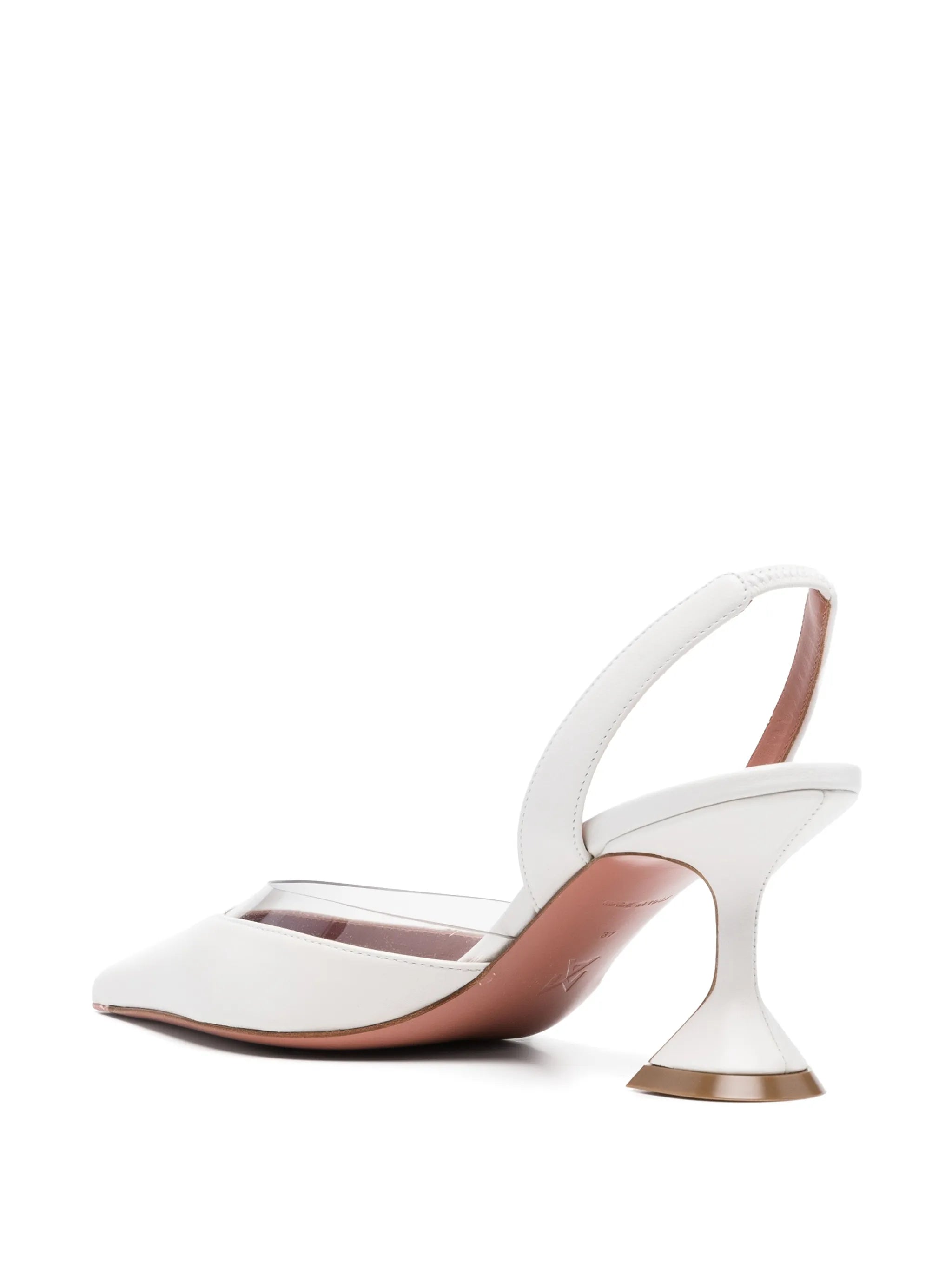 Amina Muaddi Amina Muaddi Lara Slingback Pumps, view 2
