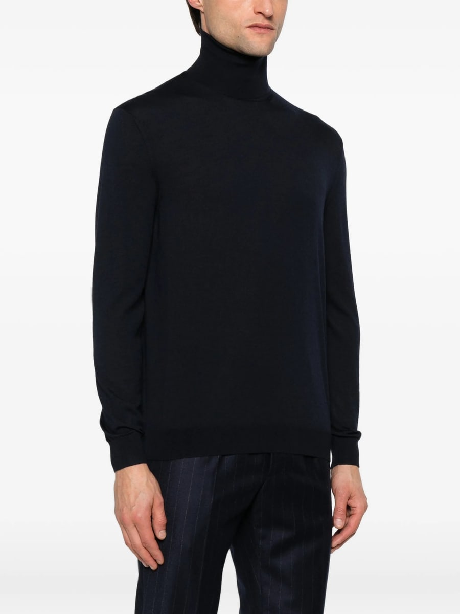 Malo Malo Roll-neck Sweater, view 4