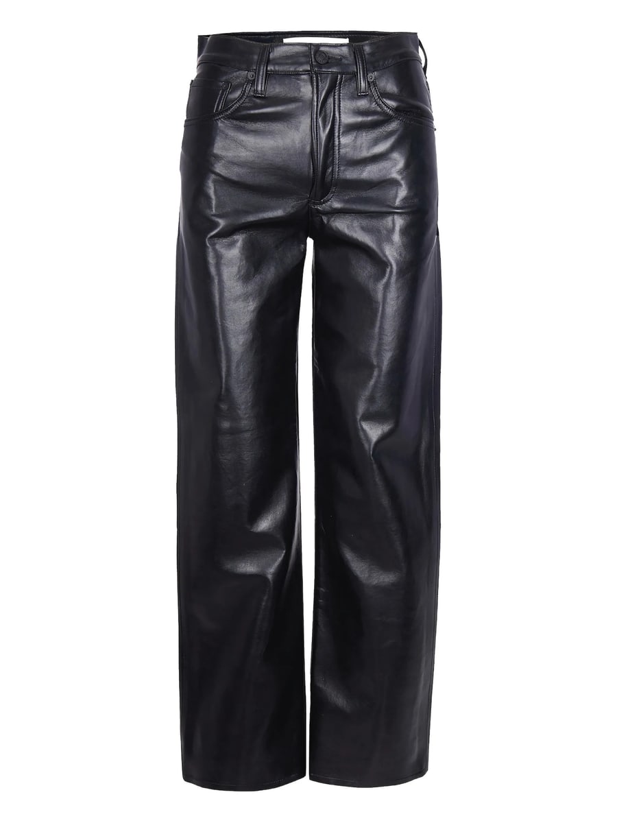 Agolde Agolde Leather Trousers