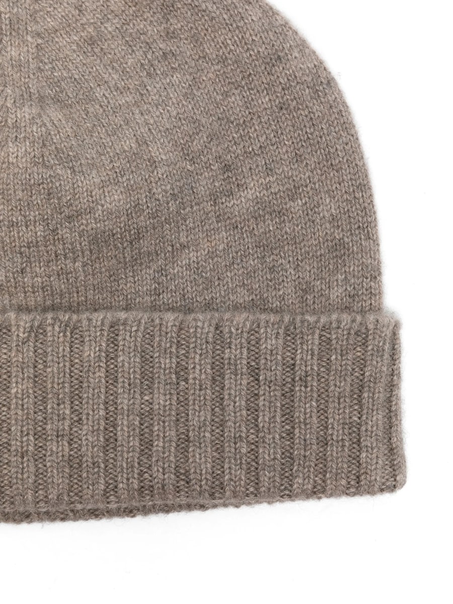 Malo Malo Ribbed-trim Beanie Hat, view 2