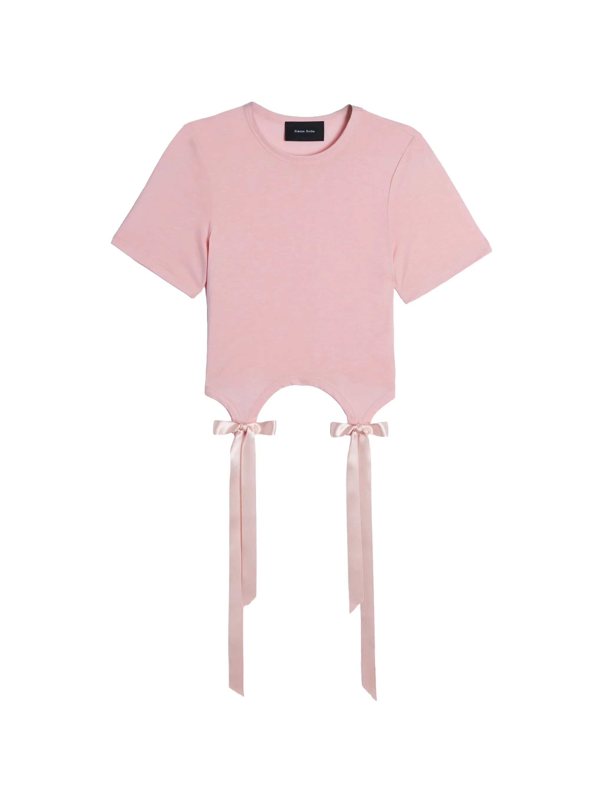 Simone Rocha Simone Rocha Bow-detail Cutout T-shirt