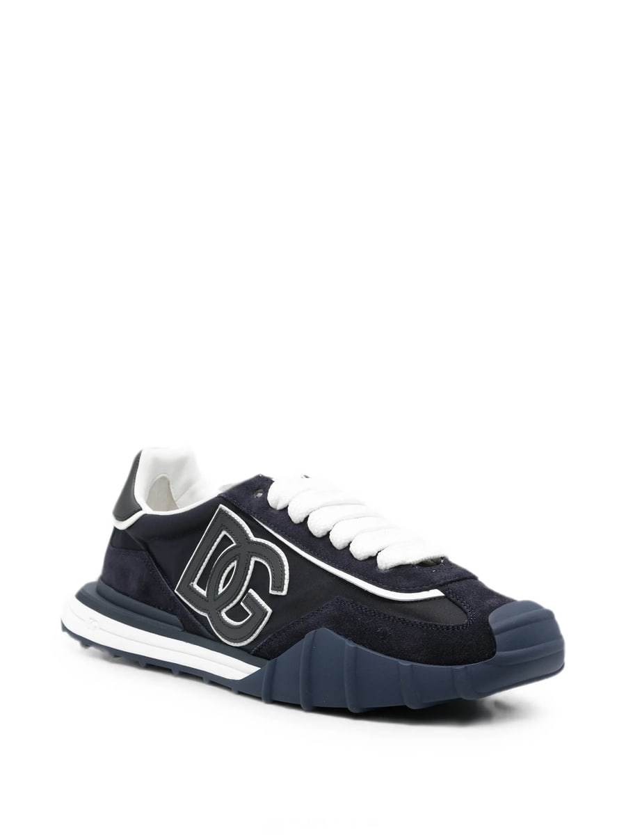 Dolce & Gabbana Dolce & Gabbana DG-logo Lace-up Sneakers, view 3