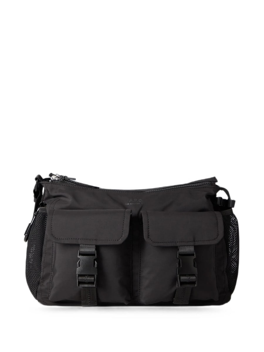 A.P.C. A.p.c. Trek Front-pockets Shoulder Bag