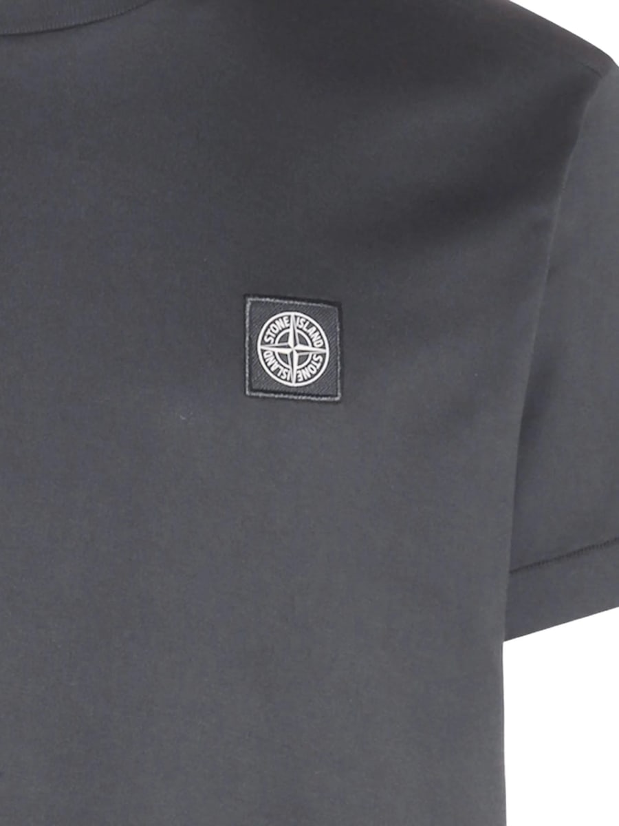 Stone Island Stone Island Logo-patch T-shirt, view 3