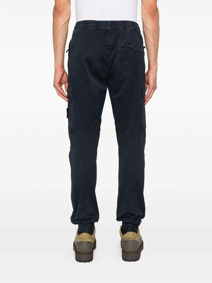 Stone Island Stone Island Elasticated-cuff Cargo Trousers, view 2