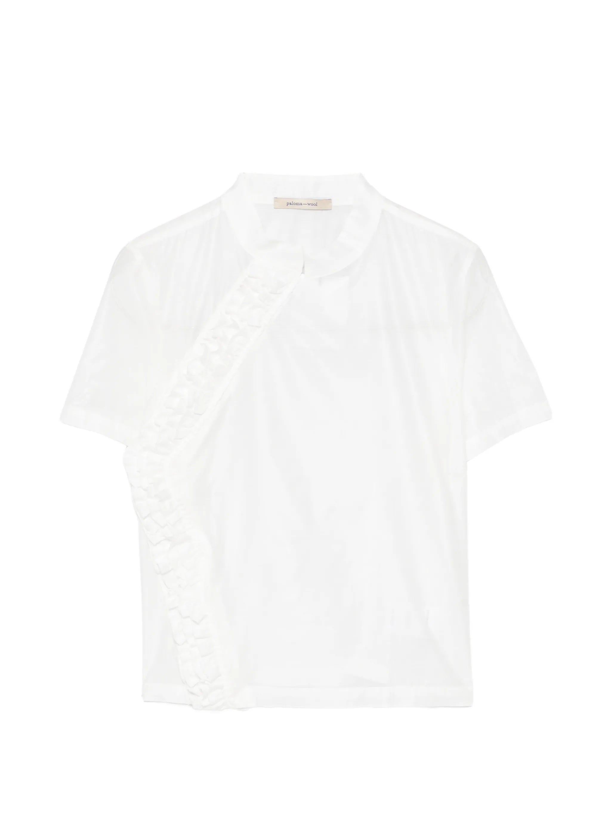 Paloma Wool Paloma Wool Gaspar Ruffle-trimmed Short-sleeve Blouse