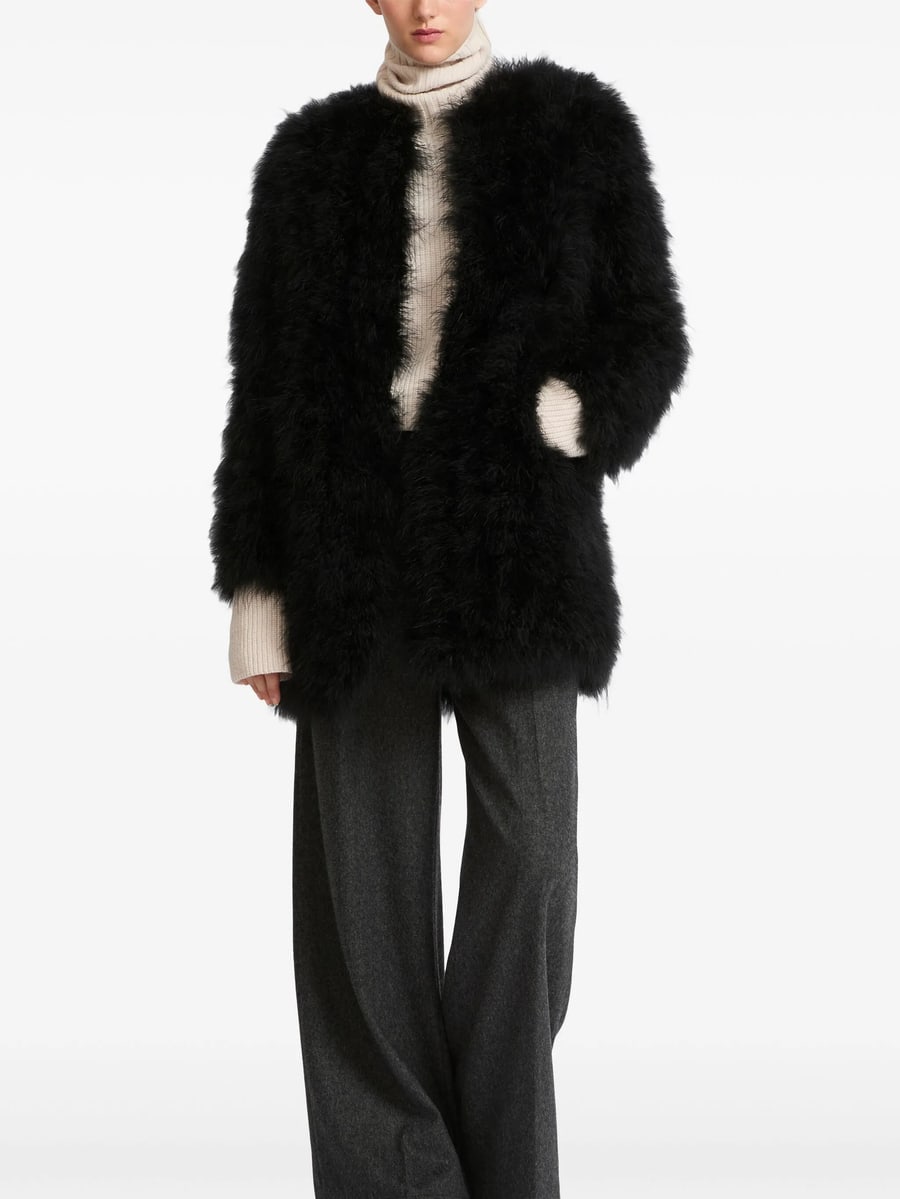 Yves Salomon Yves Salomon Feather Jacket, view 3