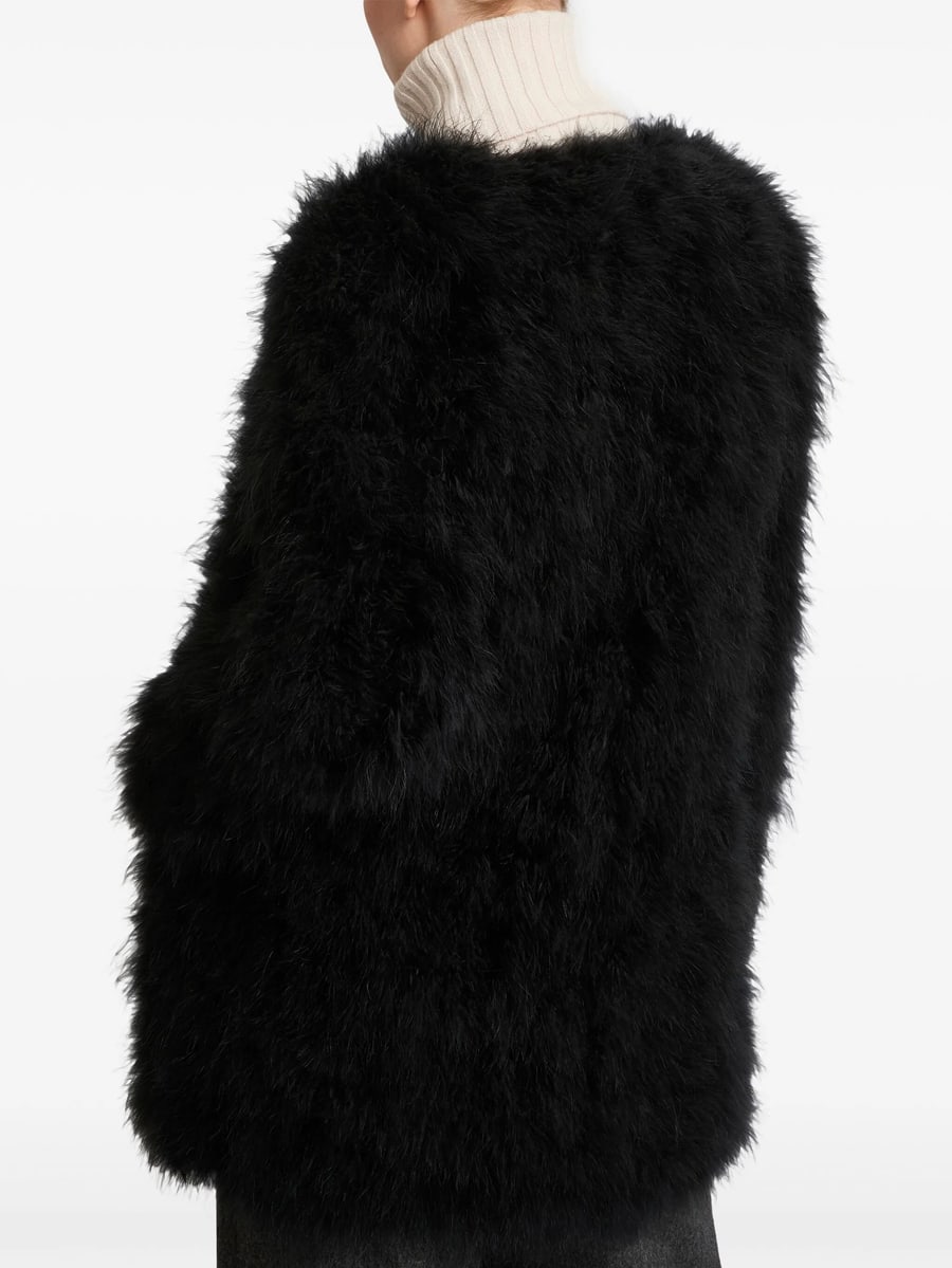 Yves Salomon Yves Salomon Feather Jacket, view 4