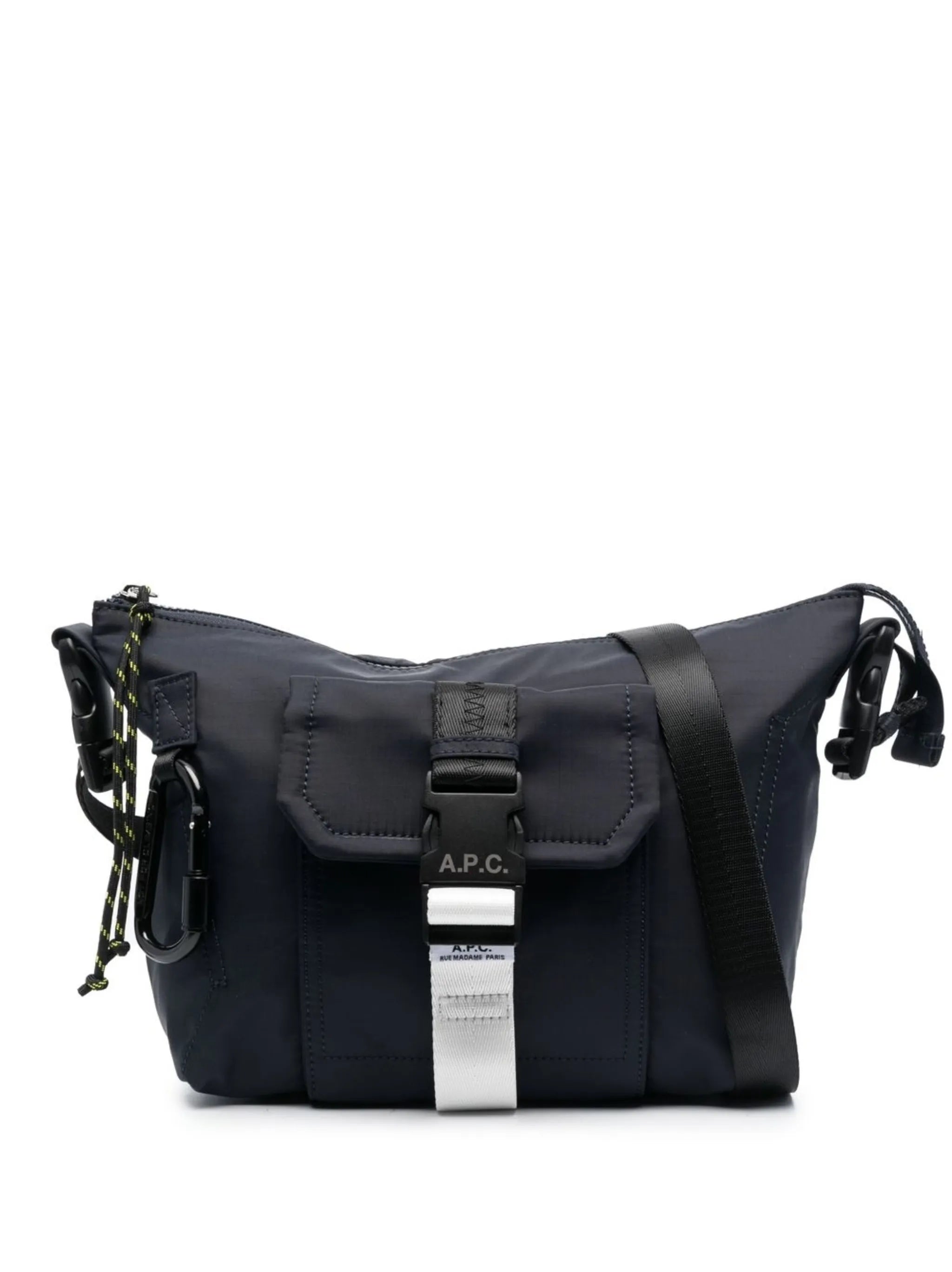 A.P.C. A.p.c. Treck Logo Buckle-fastening Shoulder Bag