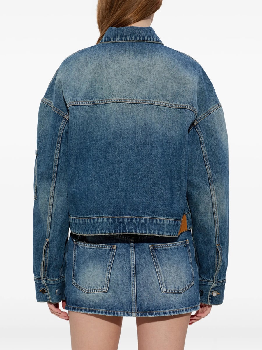Amiri Amiri Women´s Denim Work Jacket, view 4