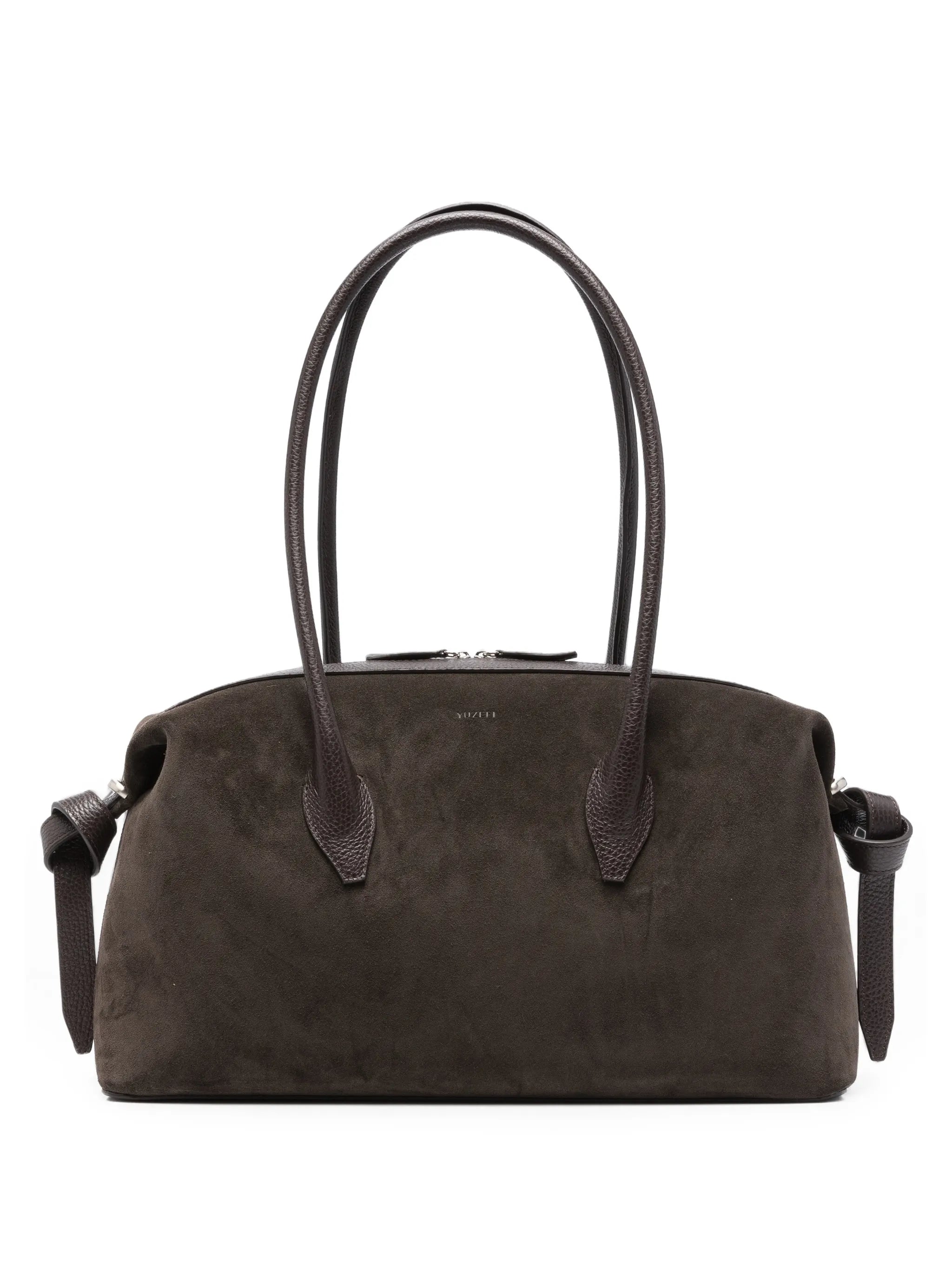Yuzefi Yuzefi Brioche Duffle Suede Leather Shoulder Bag