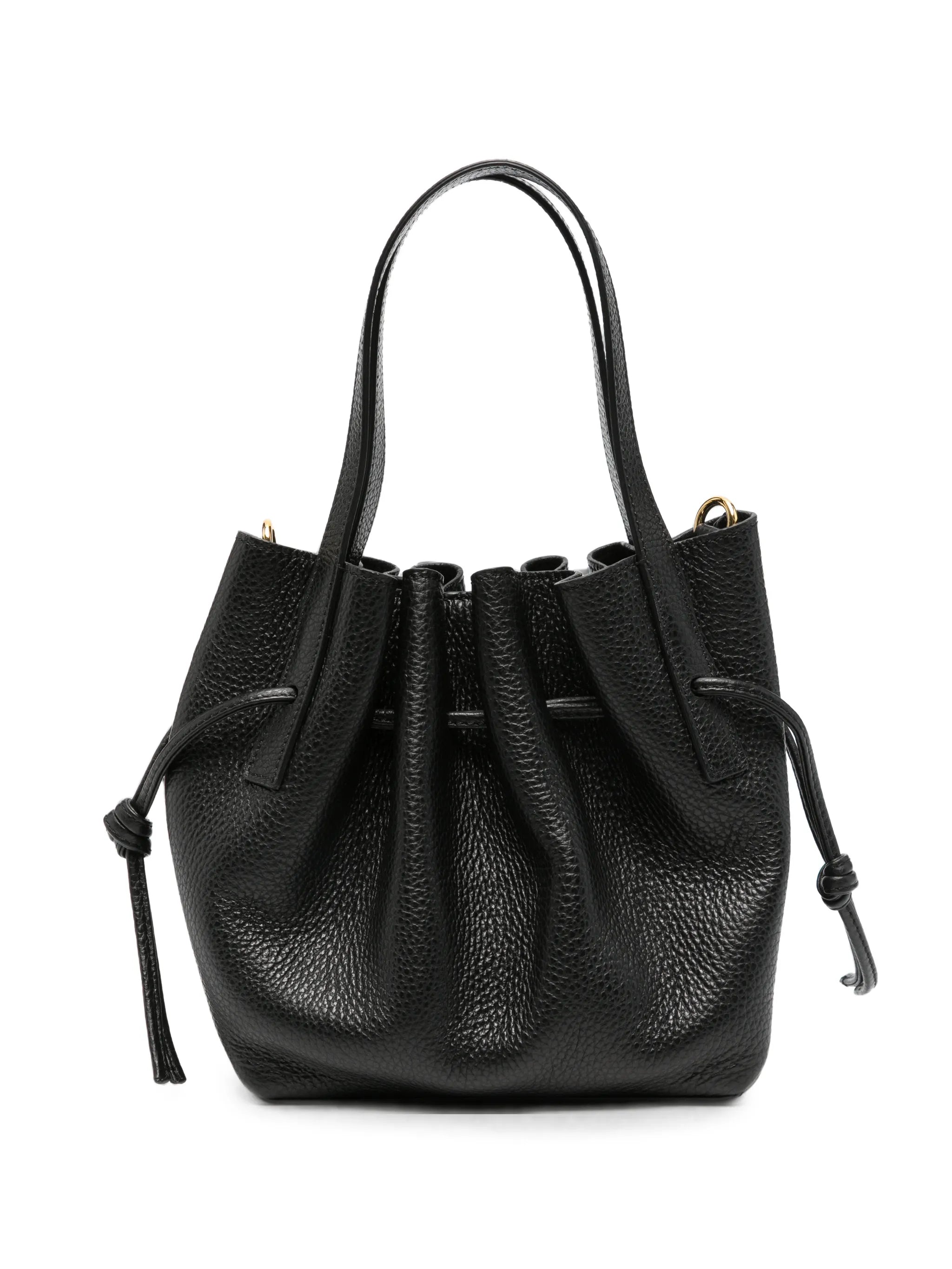 Yuzefi Yuzefi Mini Scallop Pebbled-leather Tote Bag