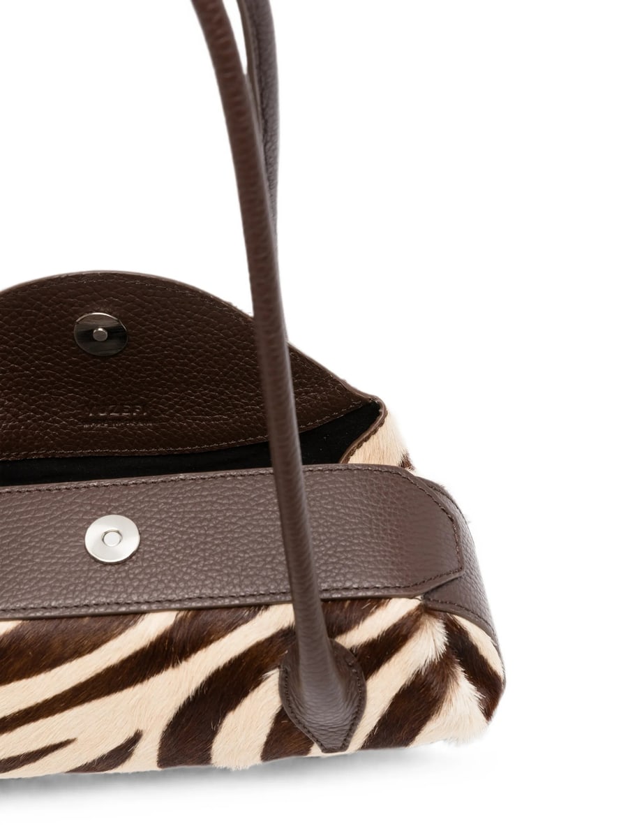 Yuzefi Yuzefi Zebra-print Shoulder Bag, view 3