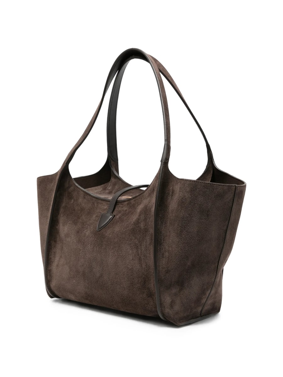 Tod's Tod's Small T-Timeless Suede Tote Bag, view 5