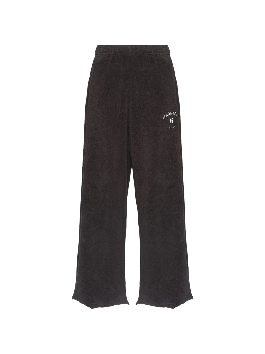 MM6 Maison Margiela Mm6 Maison Margiela Brushed Fleece Cotton Sweatpants