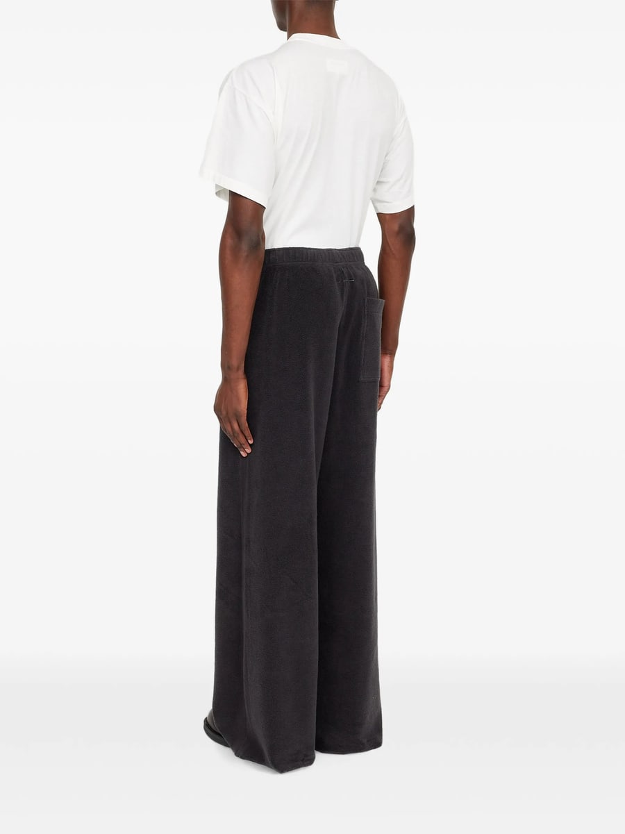 MM6 Maison Margiela Mm6 Maison Margiela Brushed Fleece Cotton Sweatpants, view 6