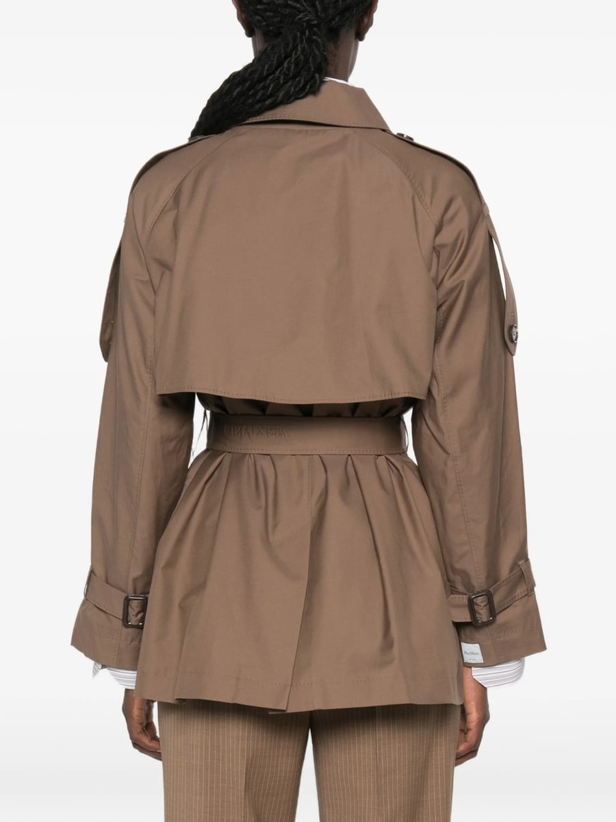 Max Mara The Cube Max Mara The Cube Double-breasted Belted Coat, view 2