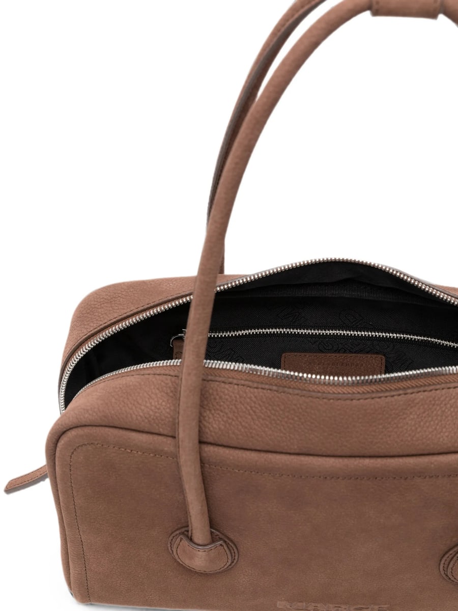 Margesherwood Margesherwood Logo-embossed Leather Shoulder Bag, view 2