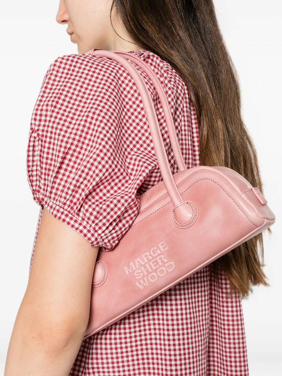 Margesherwood Margesherwood Soft Boston EW  Leather Tote Bag, view 2