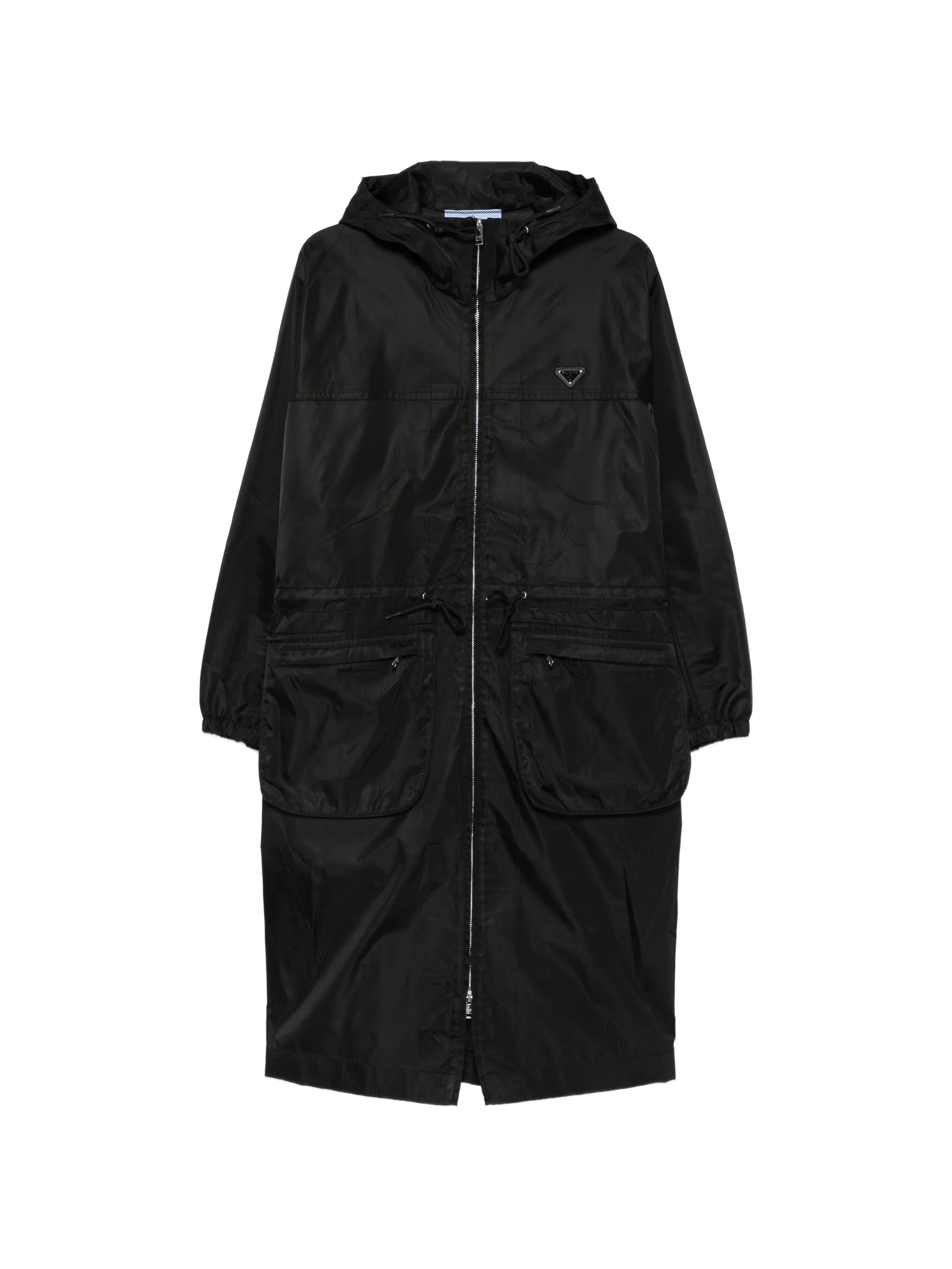Prada Prada Re-Nylon Drawstring Coat
