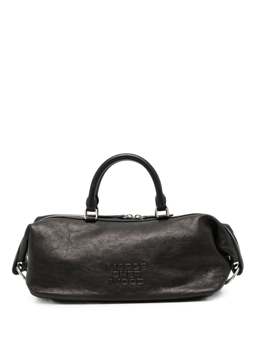 Margesherwood Margesherwood Logo-embossed Leather Tote Bag