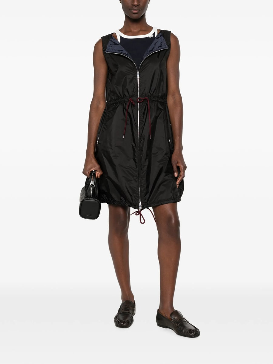 Prada Prada Lightweight Re-nylon Mini-dress, view 4