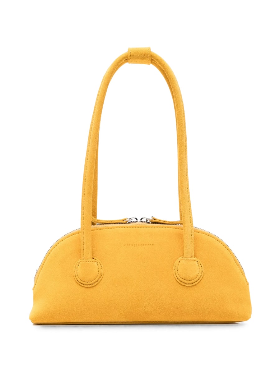 Margesherwood Margesherwood Bessette Suede Half-moon Tote Bag