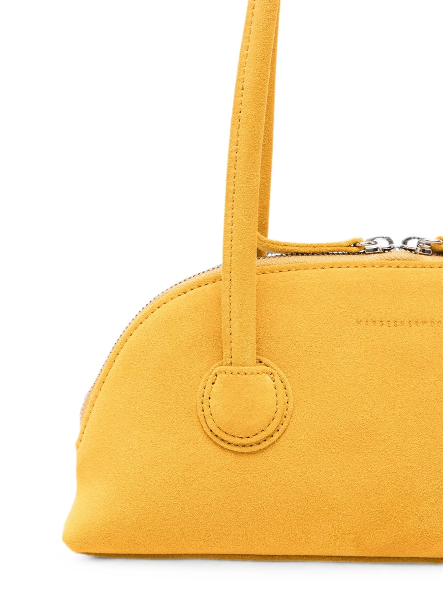 Margesherwood Margesherwood Bessette Suede Half-moon Tote Bag, view 2