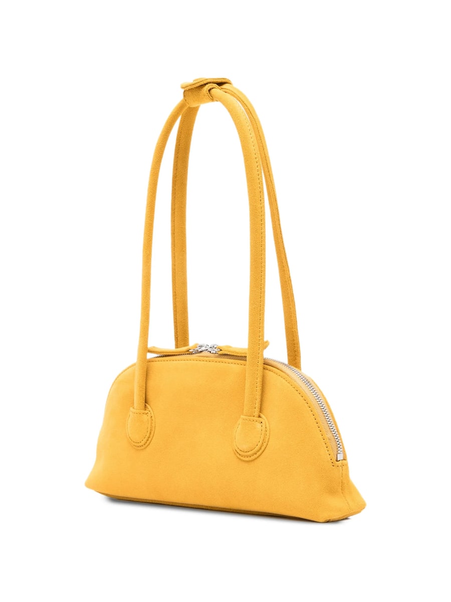 Margesherwood Margesherwood Bessette Suede Half-moon Tote Bag, view 4
