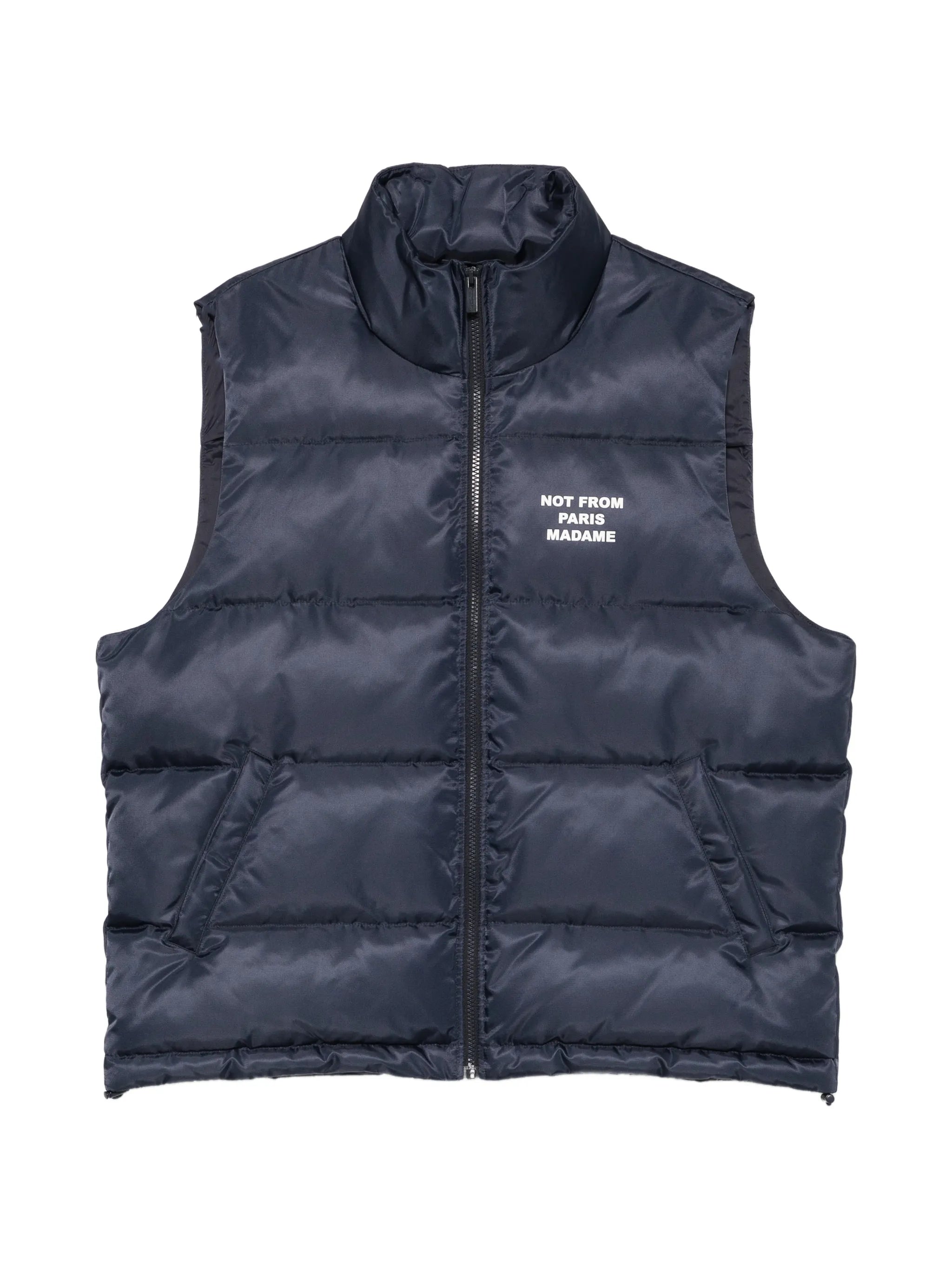 Drole De Monsieur Drole De Monsieur Quilted Logo-print Gilet