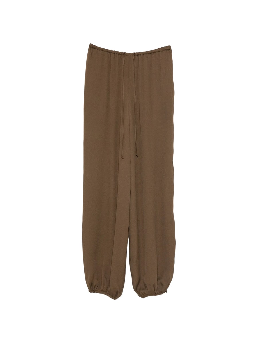 Forte_Forte Forte Forte Drawstring-waist Elasticated-hem Trousers