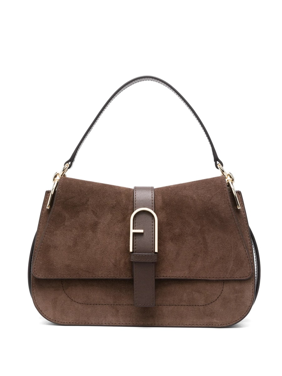 Furla Furla Suede Shoulder Bag