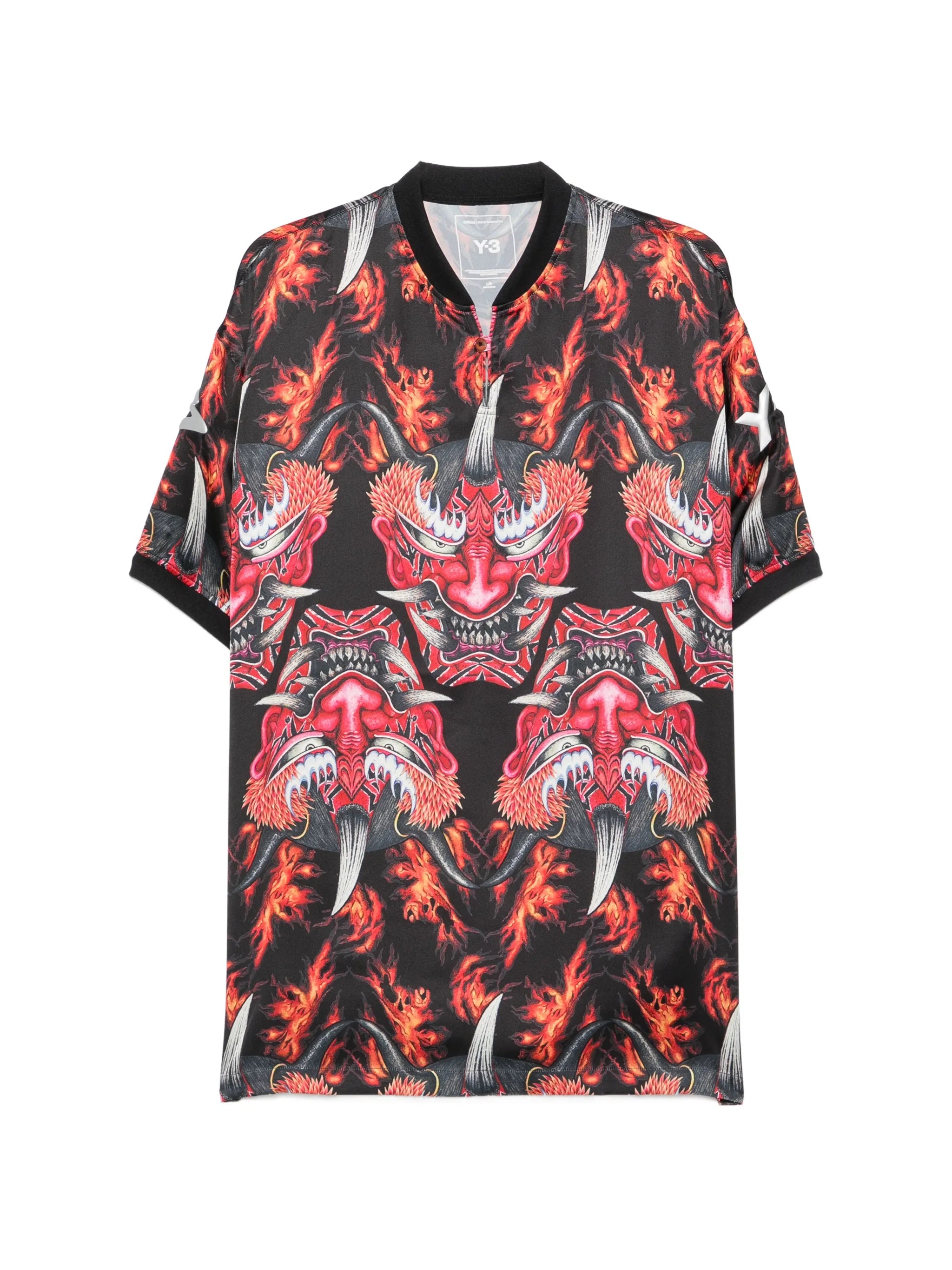 Y-3 Y-3 Graphic-print Short-sleeve Top