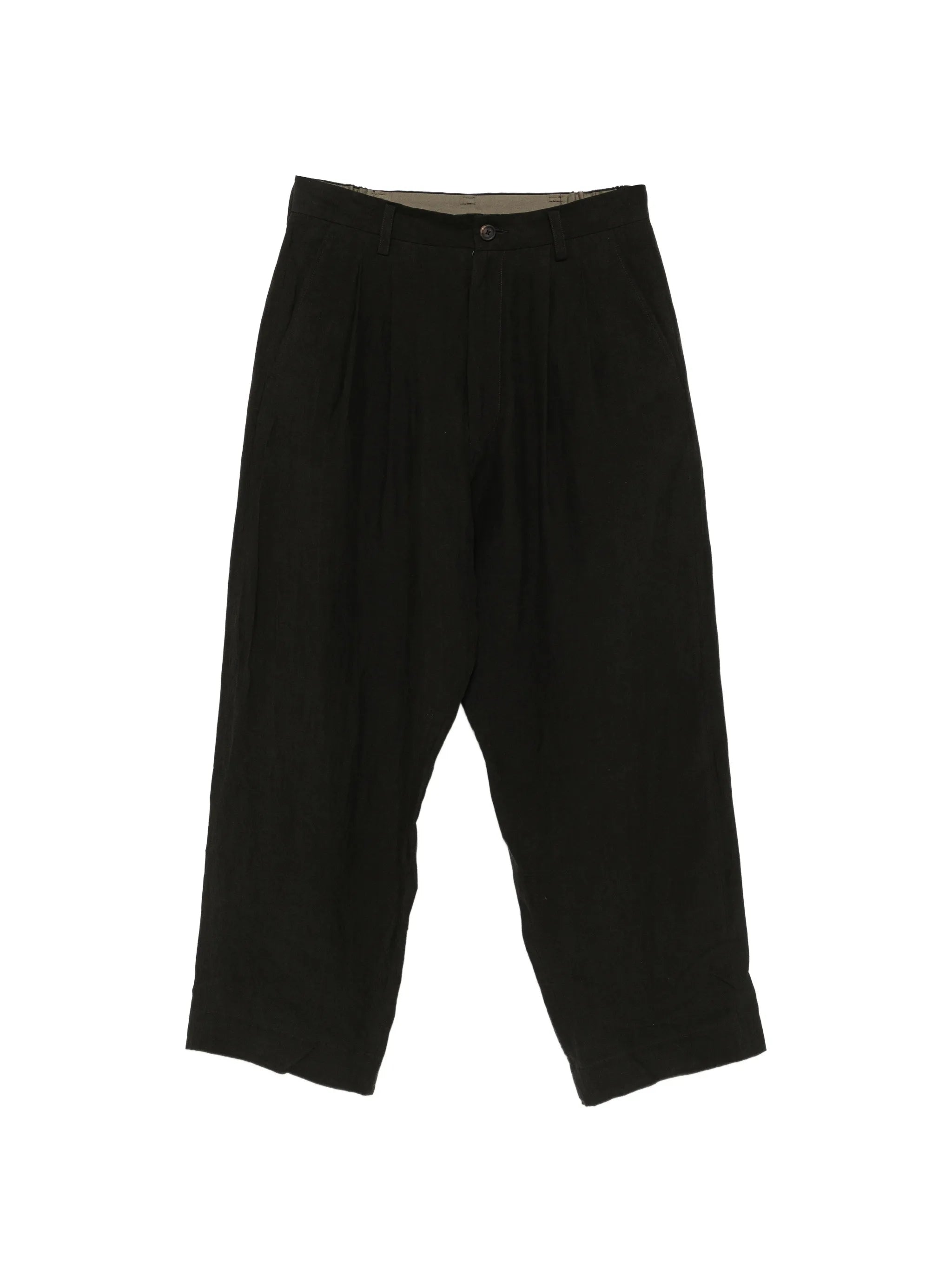 Ziggy Chen Ziggy Chen Pleated Buttoned Trousers