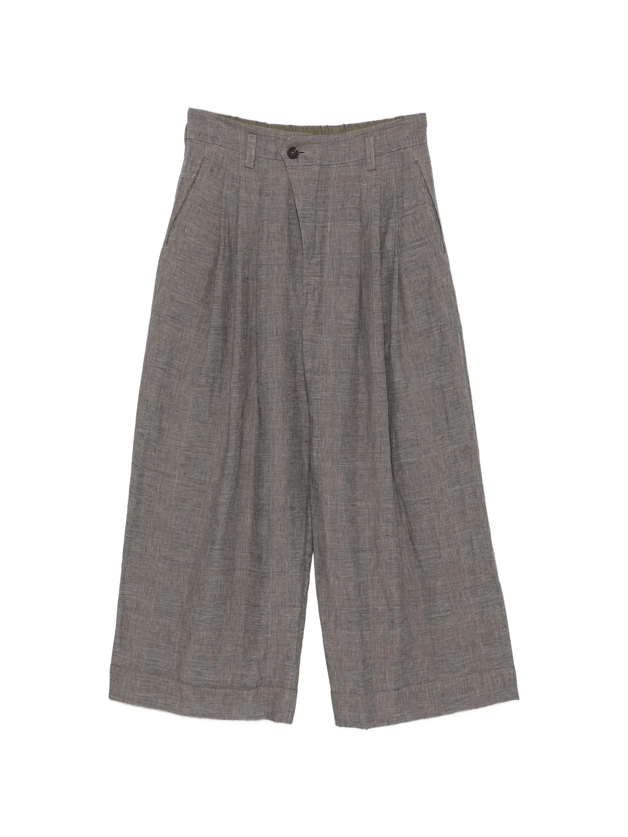 Ziggy Chen Ziggy Chen Check-pattern Trousers