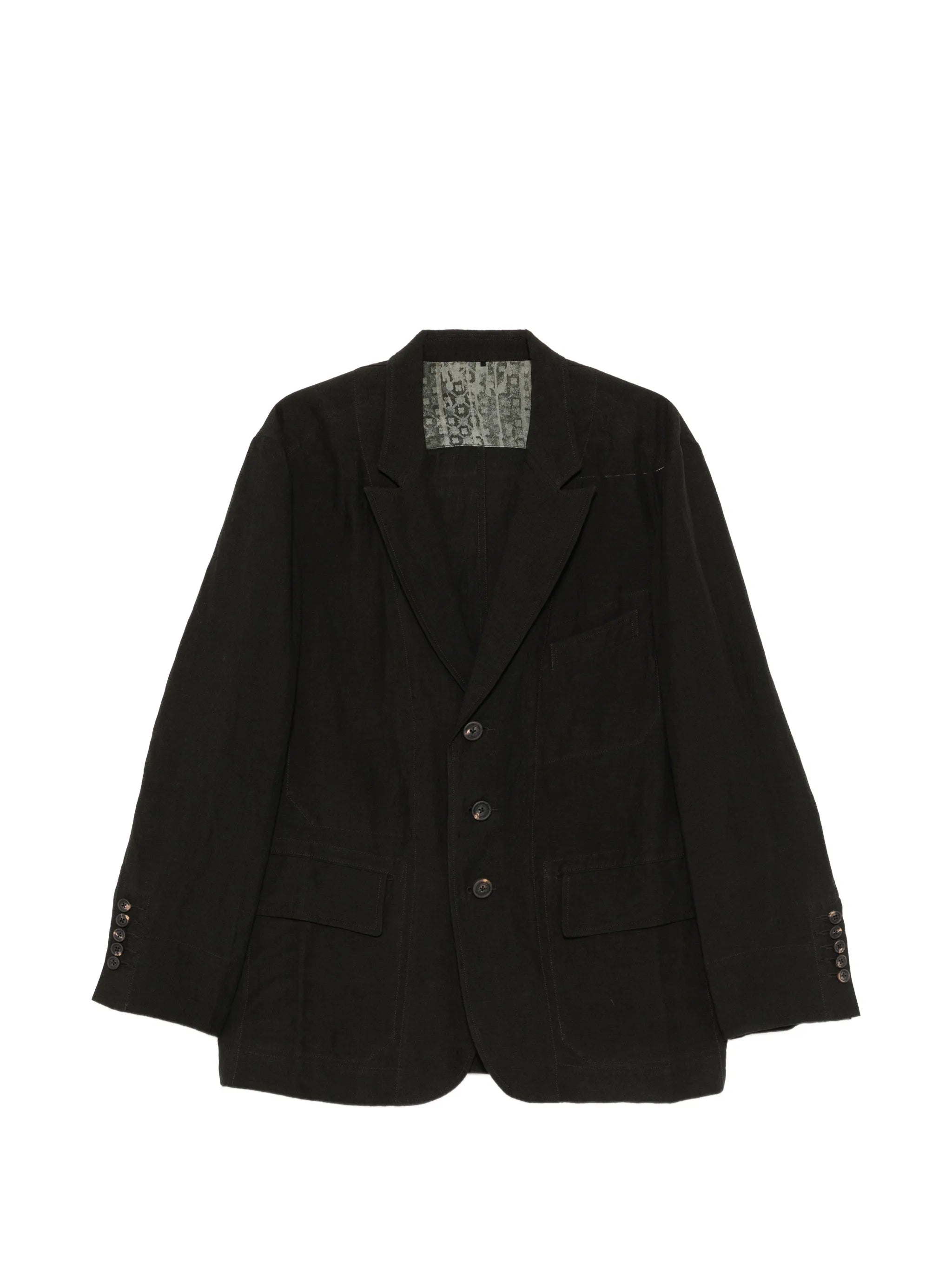 Ziggy Chen Ziggy Chen Single-breasted Notched-lapels Jacket