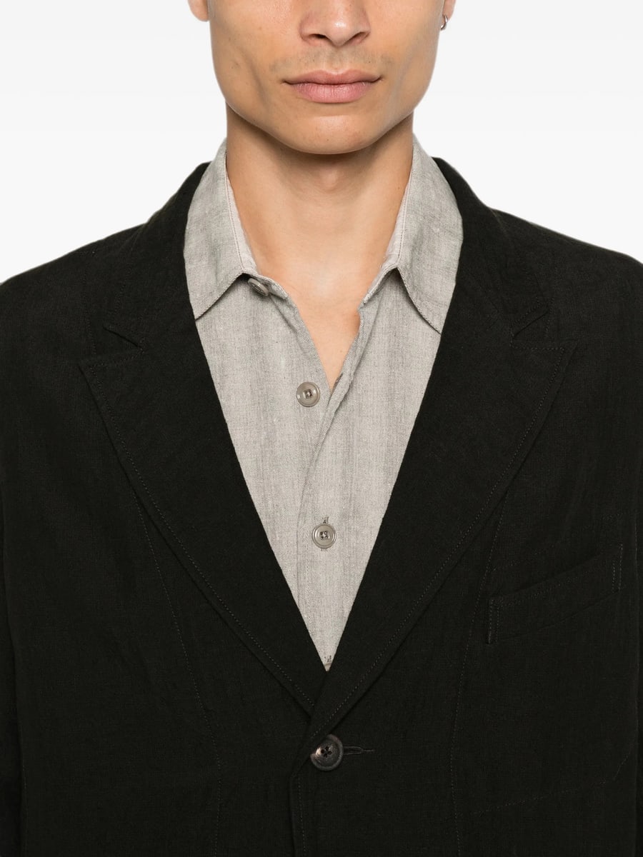 Ziggy Chen Ziggy Chen Single-breasted Notched-lapels Jacket, view 2