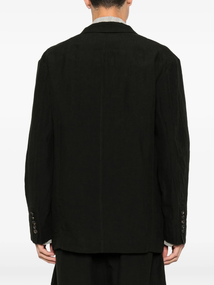 Ziggy Chen Ziggy Chen Single-breasted Notched-lapels Jacket, view 4