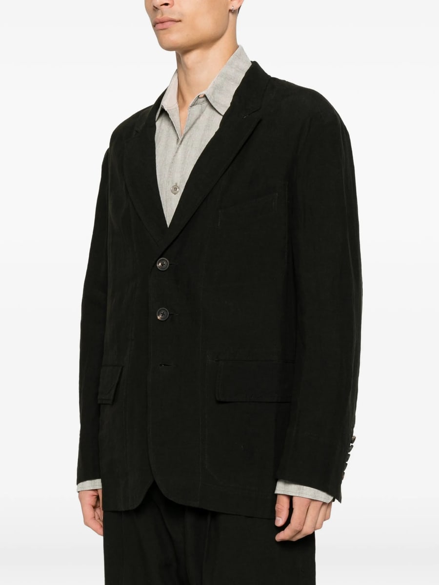 Ziggy Chen Ziggy Chen Single-breasted Notched-lapels Jacket, view 5